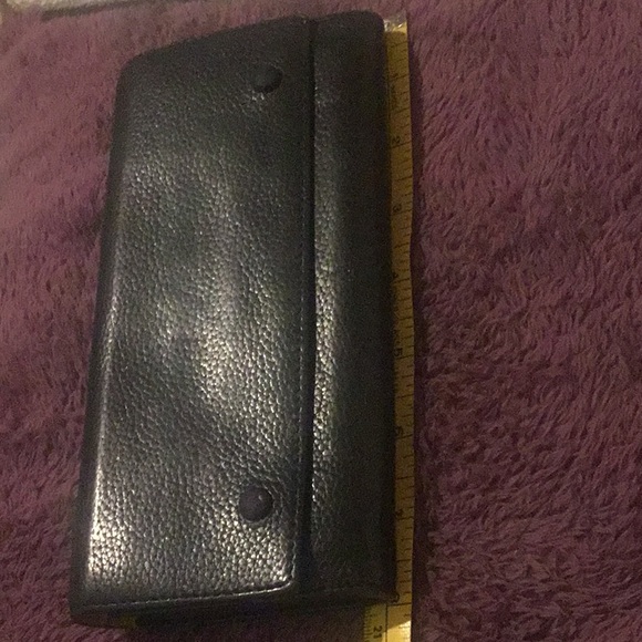 Authentic Vintage Celine Black Italian Leather Luxury Wallet - Picture 14 of 16